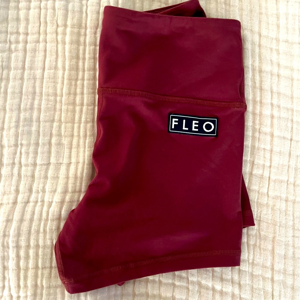 Fleo NWOT 4 inch inseam high rise